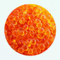 Orange Silica gel